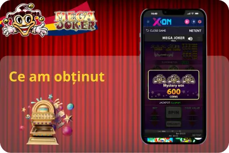 Ce am obținut după 100 de rotiri la Mega Joker