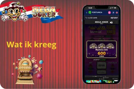 Wat ik kreeg na 100 spins bij Mega Joker